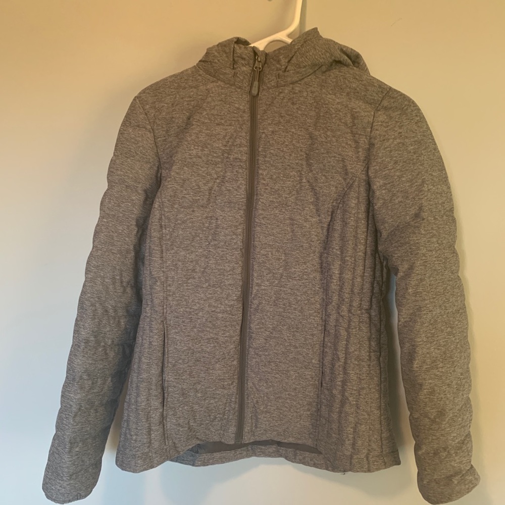 Heat keep grey jacket